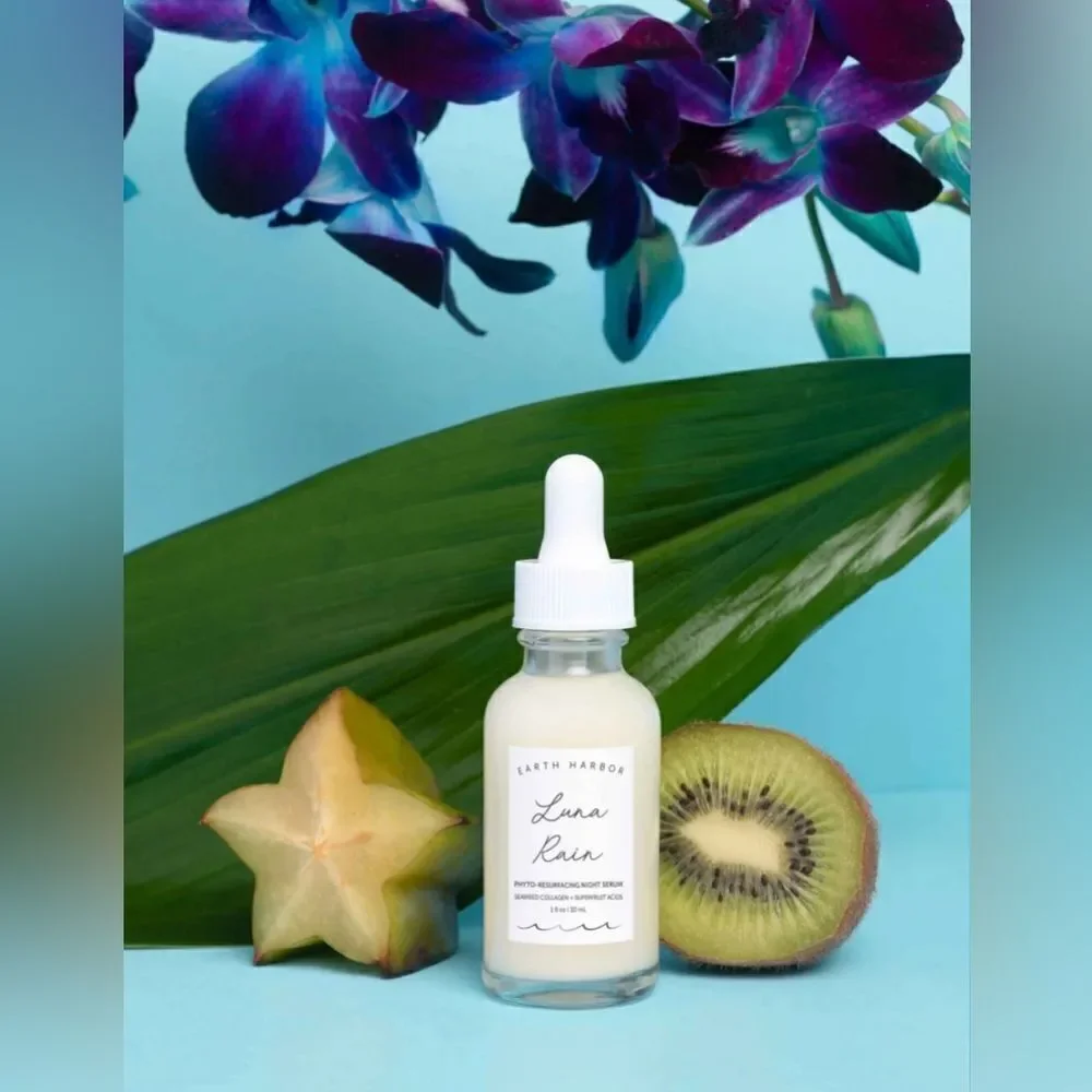 Earth Harbor Luna Rain Phyto-Resurfacing Night Serum 30 mL NIB